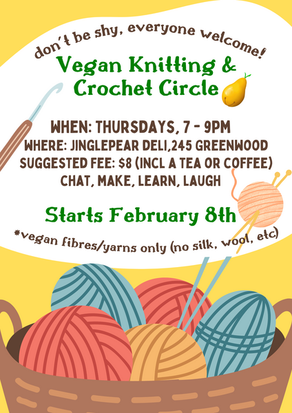 Thursday Knitting/Crochet Circle