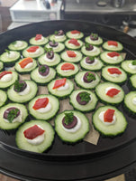 Hors D'oeuvres - Cucumber Bites, 12 pcs